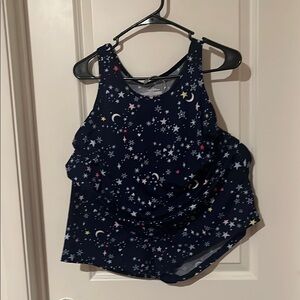 Women's Starry Night Pajama top and shorts